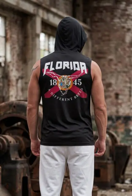 Black Hooded Poly Tank - EST 1845
