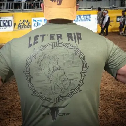 Let 'Er Rip Green Tee