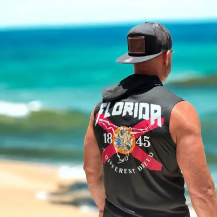 Black Hooded Poly Tank - EST 1845