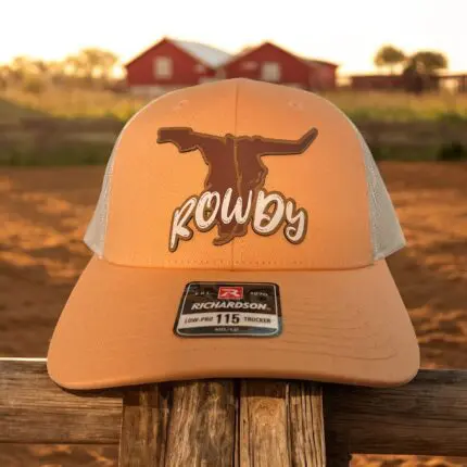 Ladies Peach Richardson Snapback Rowdy