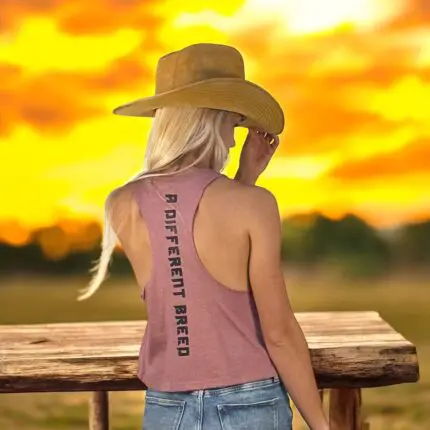 Racerback Tank A Different Breed