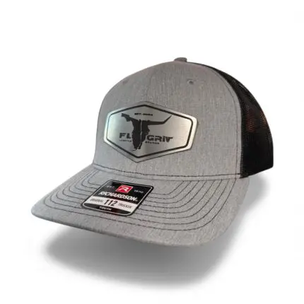 Gray Youth Richardson Trucker Acrylic Patch