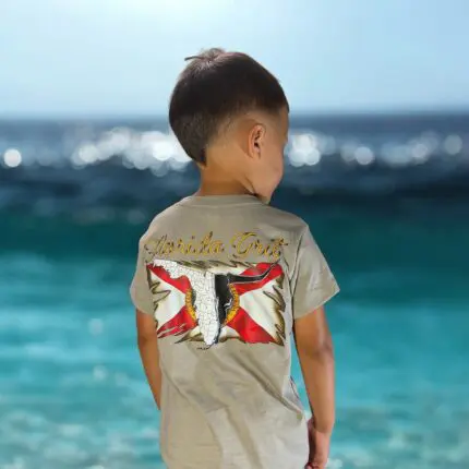 Tan Rope & Flag Toddler Tee