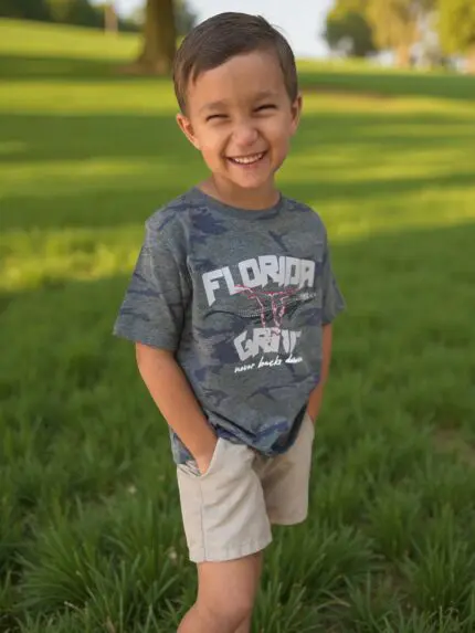 Camo Gator Toddler Tee