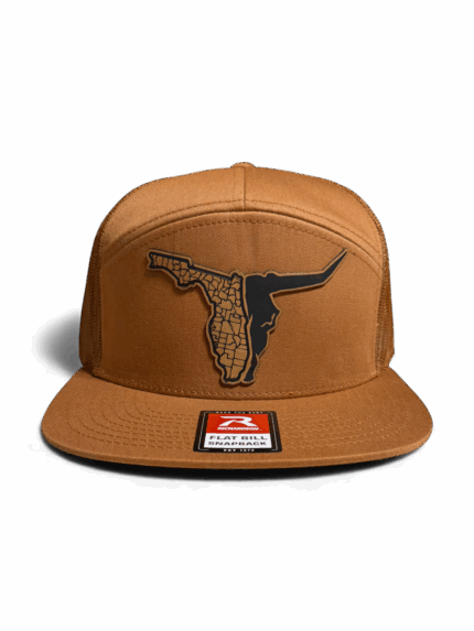 Caramel Richardson Flat Bill Raging Bull