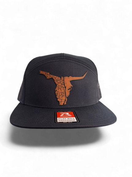 Navy Richardson Flat Bill Raging Bull