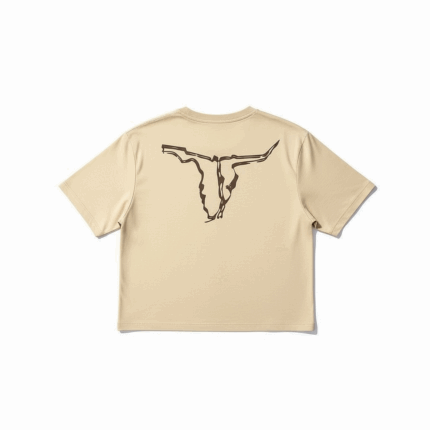 Cut-off Crop Tee Branded Bull