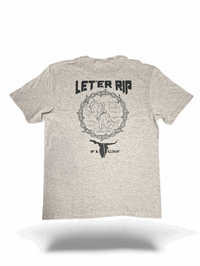 Let 'Er Rip Green Tee | FL GRIT - Lifestyle Brand