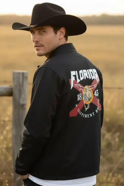 Black Soft Shell Jacket EST. 1845