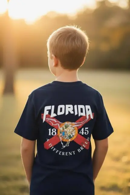 Youth Black EST. 1845 Tee