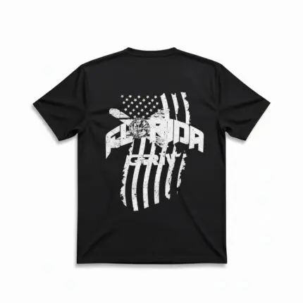 Ladies Black Patriot Tee