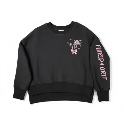 Black Florida Grit Pull Over