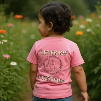 Pink Tater Chip Toddler Tee