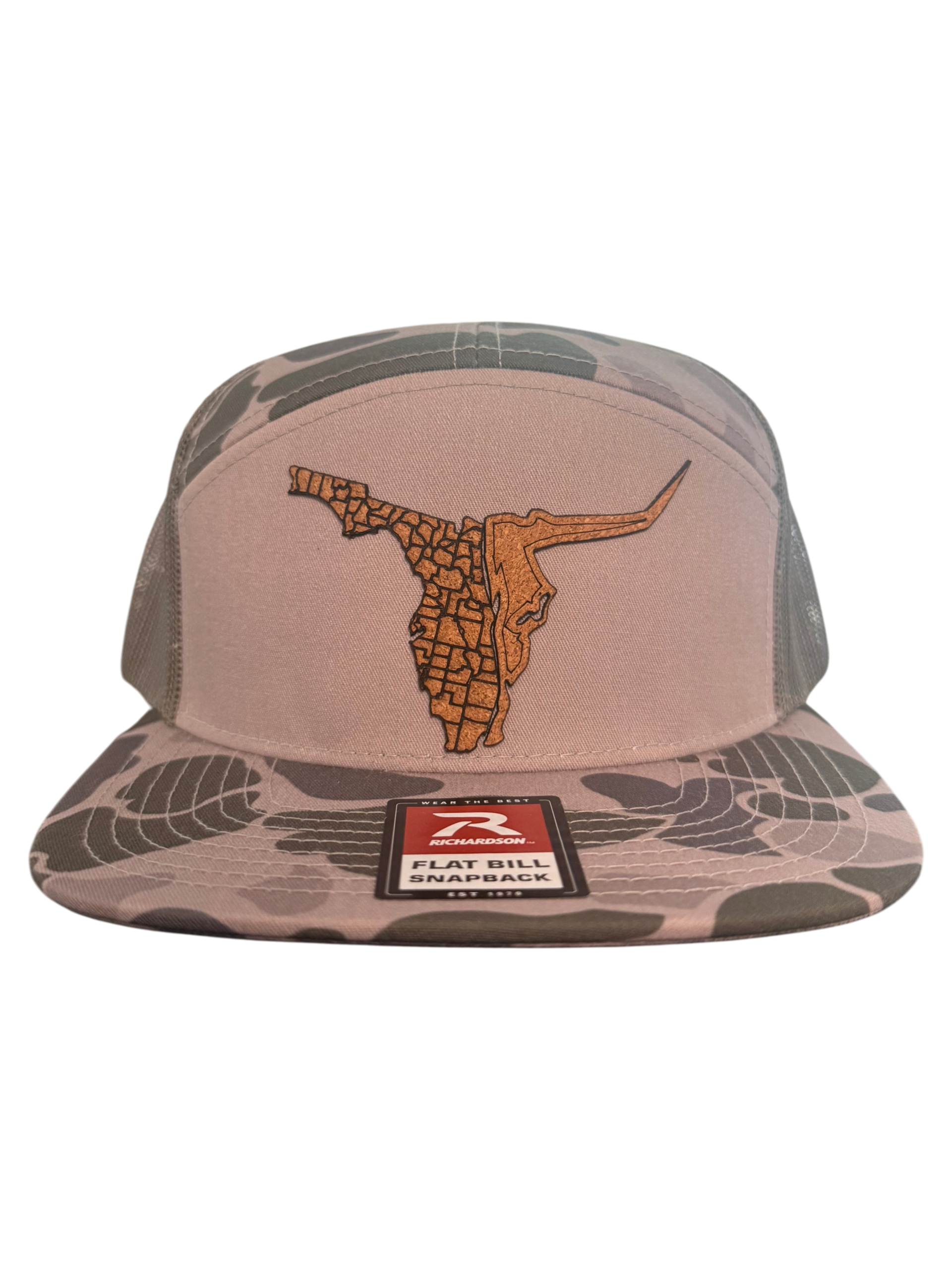 Green/Tan Duck Camo Richardson Flat Bill
