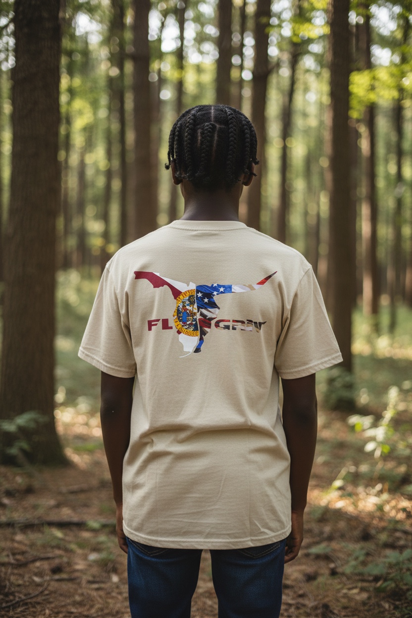 FL/US Bull Youth Tee
