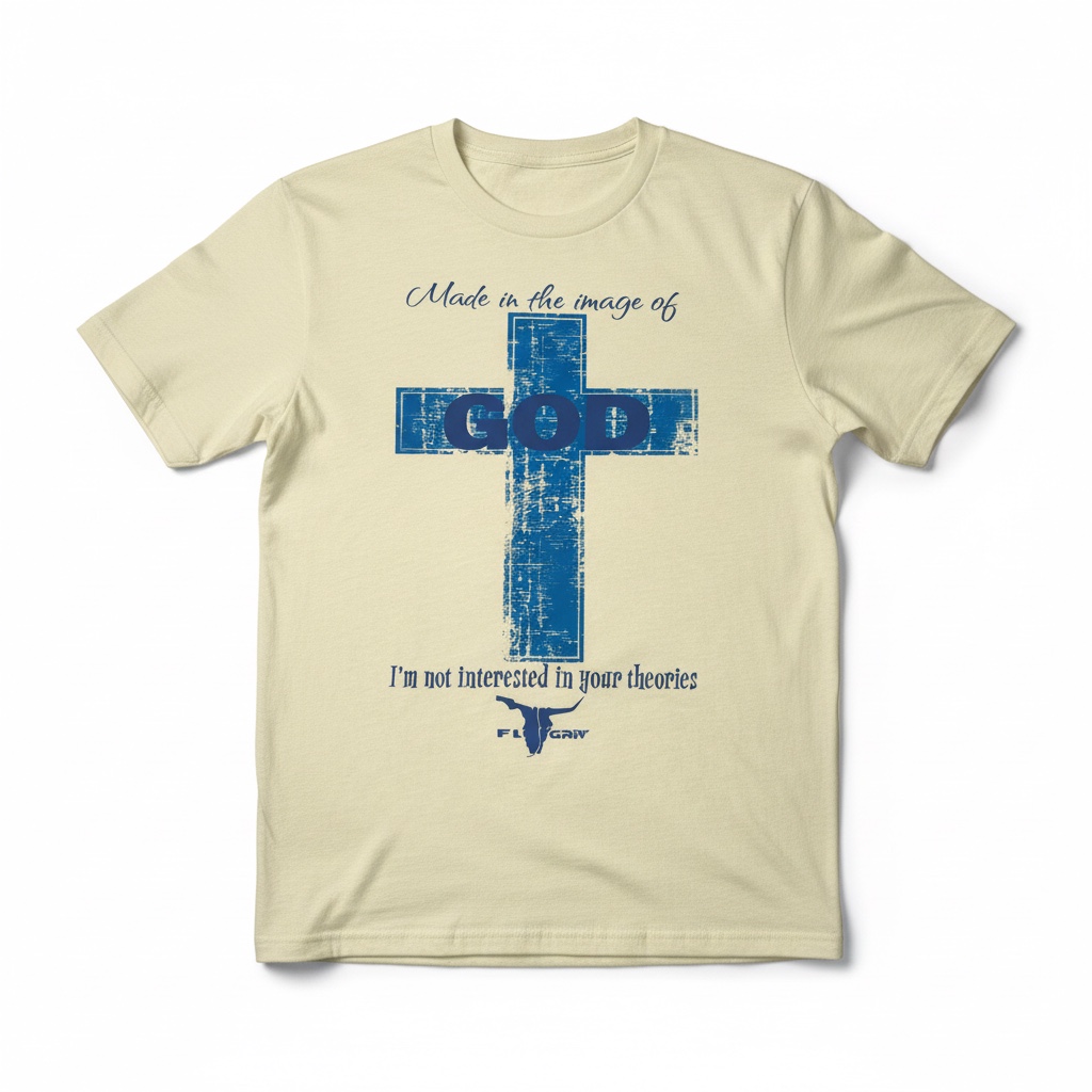 Lightweight Yellow Cross Tee